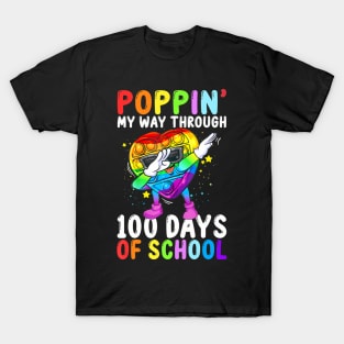 My Way Through 100 Days Of School Fidget Pop It Toy T-Shirt